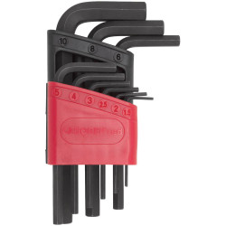 Gedore RED 3301331 Off-Set Screwdriver-Set hexagon 9 Pieces 1.5-10 mm