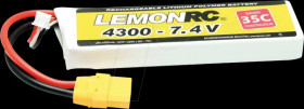 LiPo Akku LEMONRC 4300 - 7.4V (35C)