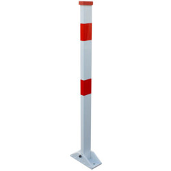 Słupek Bariera parkingowa szerokość bariery 60mm wysokość bariery 940mm Red, White