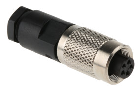 Złącze okrągłe 5-pinowe M9 Kabel Gniazdo binder Żeńskie IP67 712