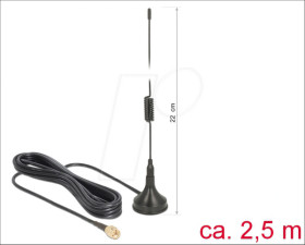 89613 LTE Antenna SMA plug, omnidirectional
