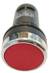 Przycisk F22-D-R/11 płaski, czerwony 1NO+1NC ( 22mm )