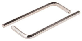 Klucz imbusowy Jednostki metryczne 4mm Sześciokątne, typu L, materiał: Stal chromowo-wanadowa, RS PRO