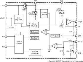 Low Noise, 1A Synchronous Inverting Buck Converter in 3x3 WSON Package