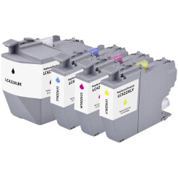 Renkforce RF-6728536 Ink Set for Brother LC-422XLVAL CMYK Compatible 4-Pack
