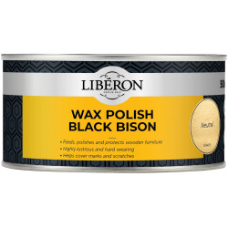 Liberon 126878 Black Bison Wax Paste Neutral 500ml