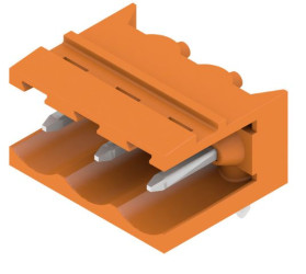 Wtyk PCB 3-pinowe raster: 5.08mm -rzędowe Weidmüller Przewlekany 18.0A 400.0 V.