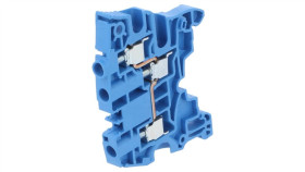 Zacisk Rozgałęźny Szynowy Snk 0,2÷6Mm2 Drogi 1 Zaciski 3 Niebieski...