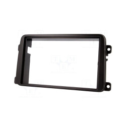 Ramka radia VW Tiguan Touran Golf / SKODA (2DIN) / RAM-40.145.2