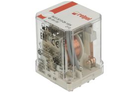 Przekaźnik; elektromagnetyczny przemysłowy; RUC-3013-26-1024; 24V; AC; 3 styki przełączne; 16A; do gniazda; z konektorami; Relpo