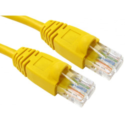Kabel Ethernet Cat5e długość 2m Z zakończeniem RS PRO PVC l. żył: 8 średnica 5.2mm