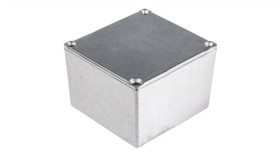 Obudowa Ekranowana Srebrny Ip65 Neopren, 64 X 58 X 35.1Mm, Rs Pro