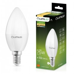 LUMILED żarówka led świec c37 e14 10W ciepła CB WW