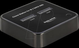 64178 Docking and Copy Station 2x M.2 SATA SSD, USB 3.1