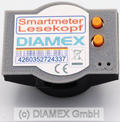 IR-LESEKOPF DX read head for electricity meters (Tasmota)