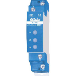 Eltako 24000899 P3K12-230V Phase Monitor Monitors 1-3 230V Conductors