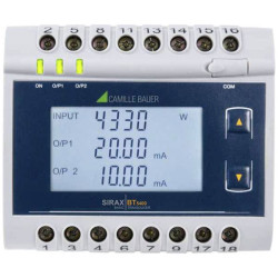 Camille Bauer 175316 SIRAX BT5400 Signal Converter for Power Measurement