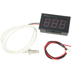 Termometr z termoparą typu K wyświetlacz LED czerwony