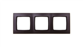 Karo Ramka Potrójna Czekoladowy Metalik R-3S/40