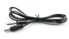 Wtyk zasilający DC 0,6/5,0/7,4 z przewodem 1,2m