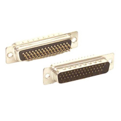 Złącze D-Sub 44-pinowe Męski Kątowe Montaż na panelu raster 2.29mm