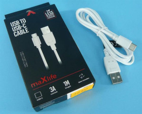 USB 2.0 PRZYŁ.WT.A->WT.C USB 1,0mb 3a WH