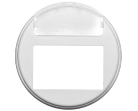 CELIANE Plakietka oświetlenia przeszkodowego biała 068051