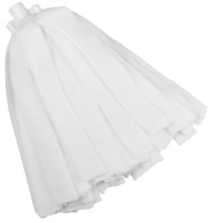 Głowica mopów, 350mm, Biały, Mikrowłókno