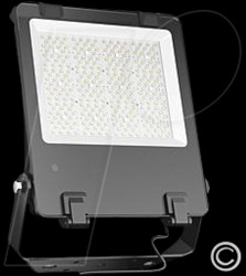 230087GRL LED floodlight, 150 W, 15,300 - 23,000 lm, 3000-5000 K, black, I