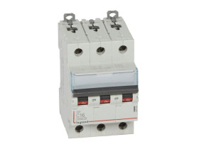 Wyłącznik nadprądowy C 16A 3P 6kA S 303 DX3 407859 LEGRAND