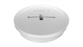 Zaślepka Poliestrowa M40 Skindicht Blk-M 40X1,5 Jasnoszara 52006650