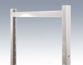 Manuflex RA3114.7035 Rama na półki szary błyszczący