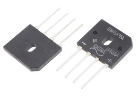 Mostek prostowniczy Jednofazowy 8A 800V Połączenie silikonowe GBU