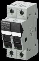Fuse holder, class CC, 30 A, 600 V, DIN rail, 3NW7523-0HG