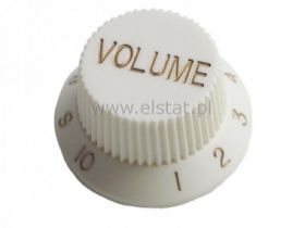 Gałka potencjometru audio 18mm ze skalą VOLUME