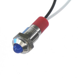 Panel LED 24V, niebieska 8mm LED Wyprowadzenia CML Innovative Technologies