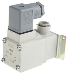 Pneumatyczne zawory elektromagnetyczne SMC 2/2 Wciskane 10 mm 24V dc 2 portowy