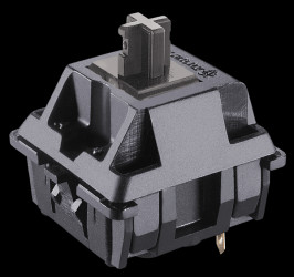 MX2A-81NN CHERRY MX Silent Black - key module - snap fastening