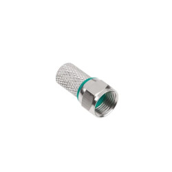 Wtyk F 6,8mm HQ z uszczelką CU RG6-U