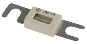 Bezpiecznik samochodowy, 200A kolor Szary, biały, Littelfuse 80V dc