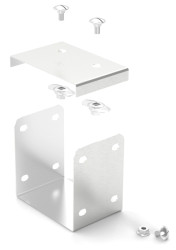 Akcesoria do koryt kablowych Stal nierdzewna 304 Złączka 50 x 50mm RS PRO