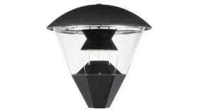 Oprawa Parkowa Ogrodowa Uliczna E27 Barcellona Ip65 Czarna 1605.101N