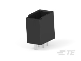 Listwa stykowa PCB 4-pinowe Dynamic 1000 raster: 2.5 mm Pionowy 2-rzędowe TE Connectivity Płyta250 V W osłonie