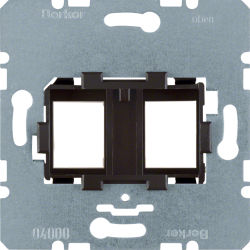 Płytka nośna podwójna z brązowym elementem mocującym, mechanizm