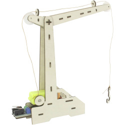 Sol Expert 19590 Motorised Crane Kit for ages 14+ Electronics Physics Assembly