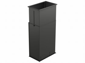 Vertiv VRA2012, Przewód wydechowy, Czarny, Vertiv VR3150, VR3350, 800 W, 1 szt.