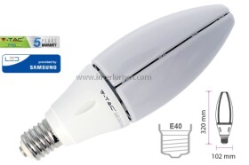E40 60W 864 A102 270deg; 230V Led v-tac 9478