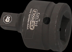 515.1372 3/4" power socket adapter, 3/4"F x 1/2"M