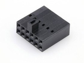 Molex Obudowa złącza pin żeńskiego na kabel Ilość pinów 12 Wymiary siatki: 2.54 mm 22552122 1 szt. towar pakowany luzem