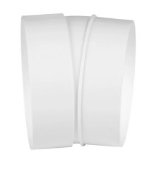 Kolano kanału okrągłego 15 stopni fi 100 KO100-23/15